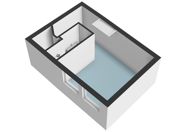Floorplan - Utrechtse Veer 4A, 2311 NB Leiden